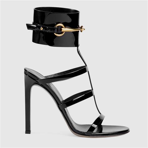 gucci ankle strap leather sandals|latest style for gucci sandals.